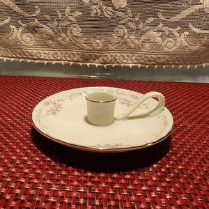 Bundle 5 for $30- Vintage Pink Rosebud Design Candleholder